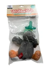 Wubbanub Infant Penguin Pacifier 0-6 Months Plush Brand New Sealed