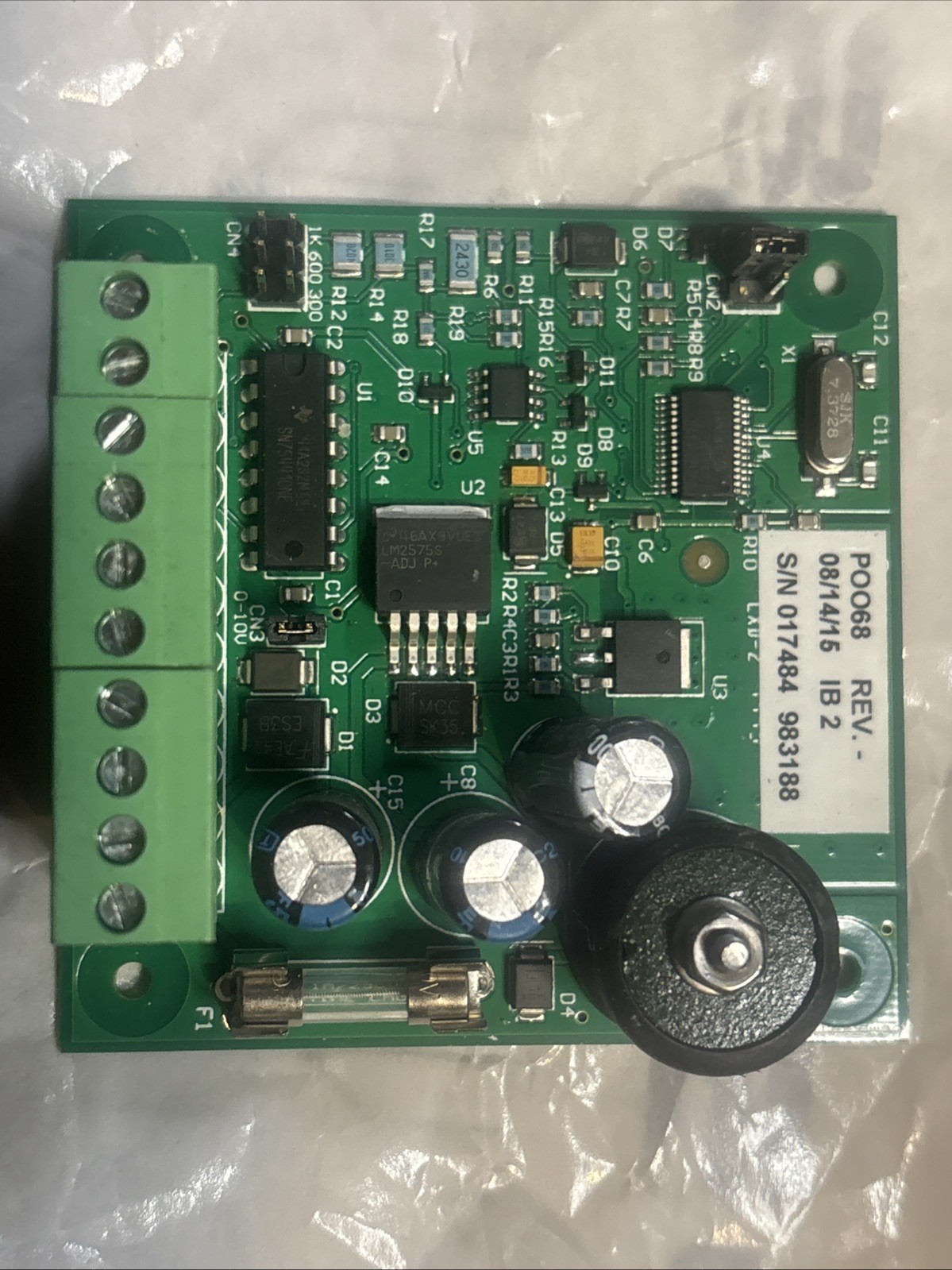 Parker Sporlan IB2 Interface Board, Part# 1200342, 6421-000, HVAC/R, Refrig PCB