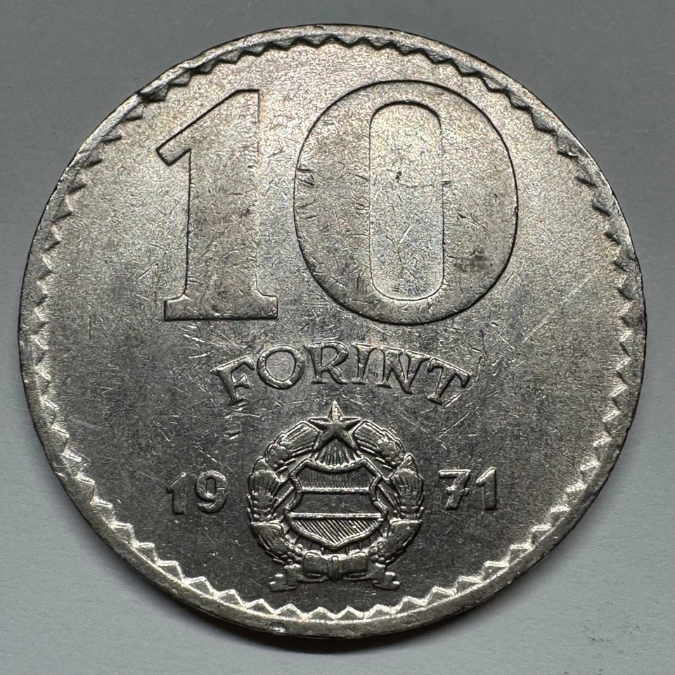 1971 Hungary 10 Forint - Coin #C-046 - Image 2 of 2