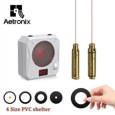 223 Rem Dry Fire Laser Trainer + 223 Rem Laser Calibrator + Electronic Target