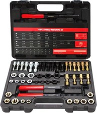Uimoso 49pcs Thread Chaser Set For Unc Unf And Metric Thread Repair Tools
