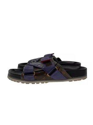 LOUIS VUITTON/Mules_Honolulu Line_Monogram_BRW/--/BRW/PVC