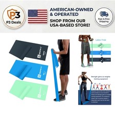 Versatile Non-Toxic Resistance Bands - Ideal for Rehab, Yoga  Strength Training