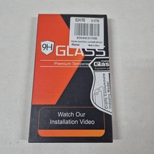 9H Premium Tempered Glass Screen Protector Samsung Galaxy S24 FE - 3 Pack