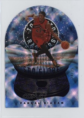 2020-21 Panini Crown Royale Sno Globe Purple 24/25 Pascal Siakam #15 hs9