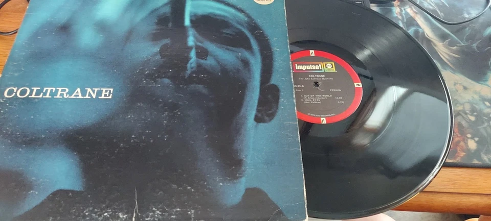 JOHN COLTRANE LP - Impulse A-21 - RARE 1967 Stereo Reissue Gatefold ABC-Records - Image 3 of 3