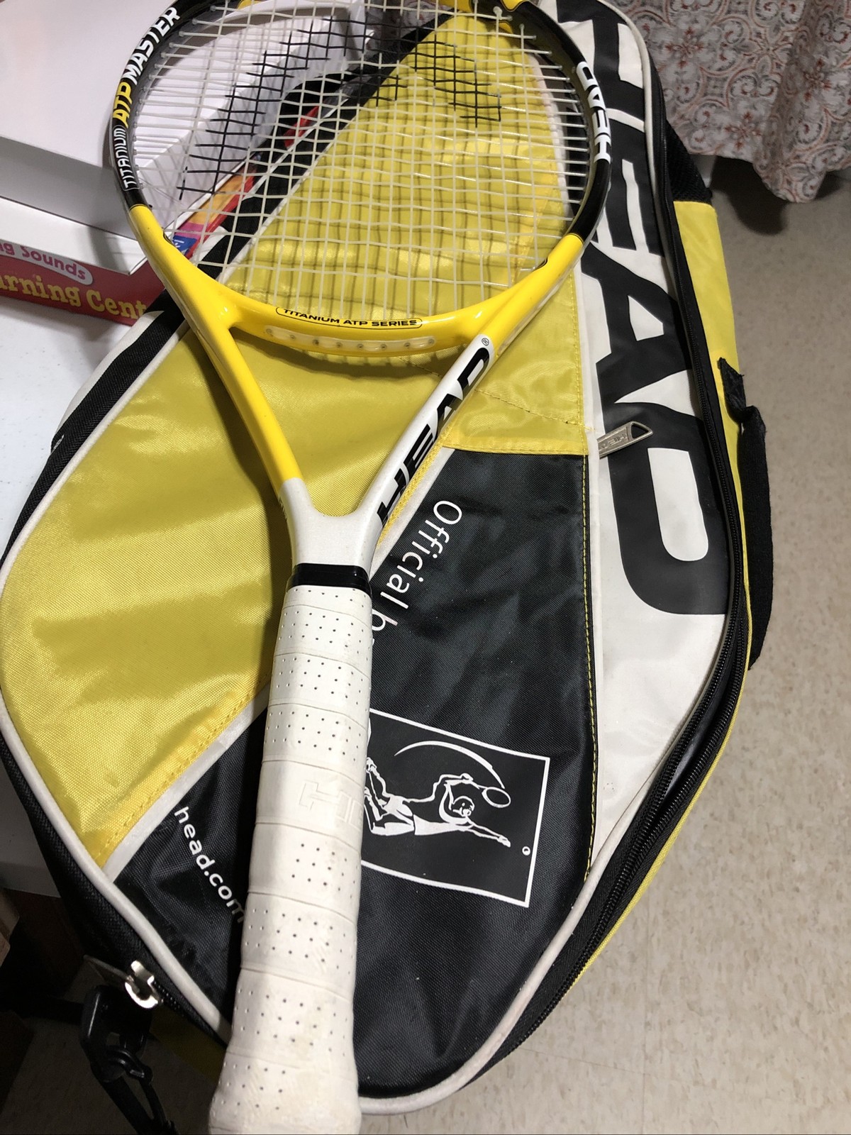 Head  Titanium ATP MasterTennis Racquet 4 1/2-4-ART- 230708-