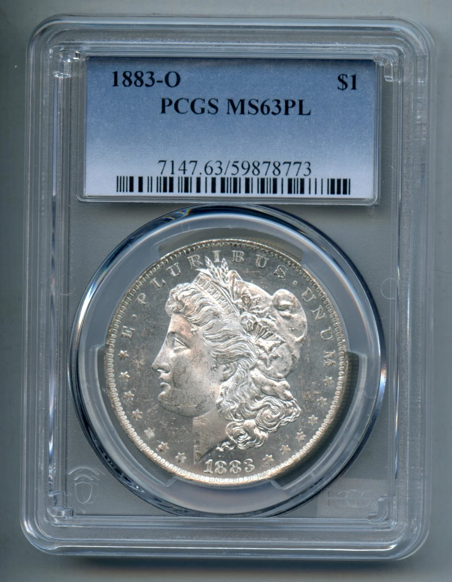 New Orleans Silver 1883 Year Morgan US Dollars (1878-1921) for