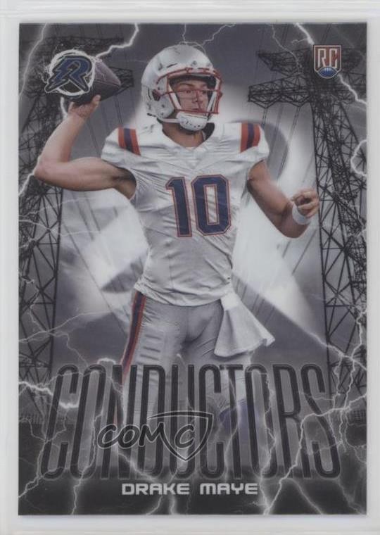 2024 Topps Resurgence Conductors Refractor Drake Maye #C-7 Rookie RC 1oa8