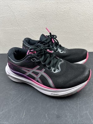 Asics Gel Kayano 30 Womens Size 8 Running Shoes Black Pink  display picture 1