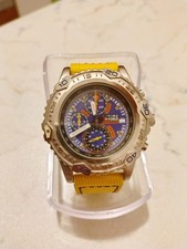 TIME FORCE Super Chrono Vintage 90s NOS Nuovo con Pellicola e Espositore