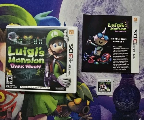 🔥Luigi's Mansion: Dark Moon CIB COMPLETE WORKS (3DS, 2013)