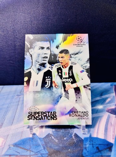 2018-19 Topps Chrome UCL Superstar Sensations Cristiano Ronaldo #SS-CR Refractor
