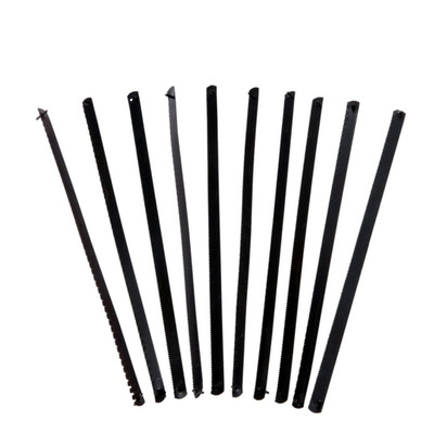 Dophee 10Pcs 6-Inch Mini Hacksaw Blades for Wood, PVC, and Metal Cutting