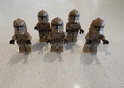 lego star wars geonosis and sith trooper Lot  30 Clones And 16 Sith Jet