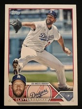 2023🔥Clayton Kershaw🔥Topps Series 1 #22 LA Dodgers Future HOFer 