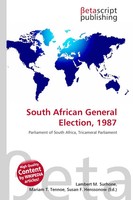 Lambert M. Surhone (U. A.) | South African General Election, 1987 | Taschenbuch