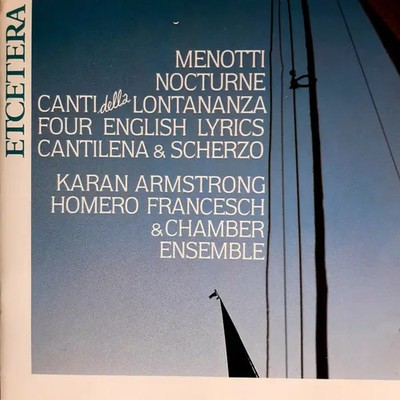 CD Karan Armstrong , Homero Francesch , Helga Storck Menotti Etcetera