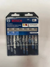 Bosch T30C 30 pc. T-Shank Jig Saw Blade Set for Wood and Metal