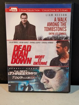 A Welcome Among The Tombstones Dead Man Down, The Next Three Days DVD duty-Free