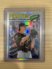 2026 Topps Heritage Bubba Chandler #265 Chrome Refractor Pittsburgh Pirates (RC)