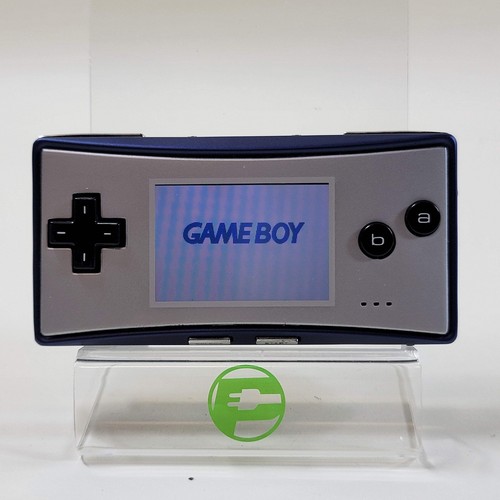 Nintendo Game Boy Micro Handheld Game Console Only OXY-001 Blue/Silver ...