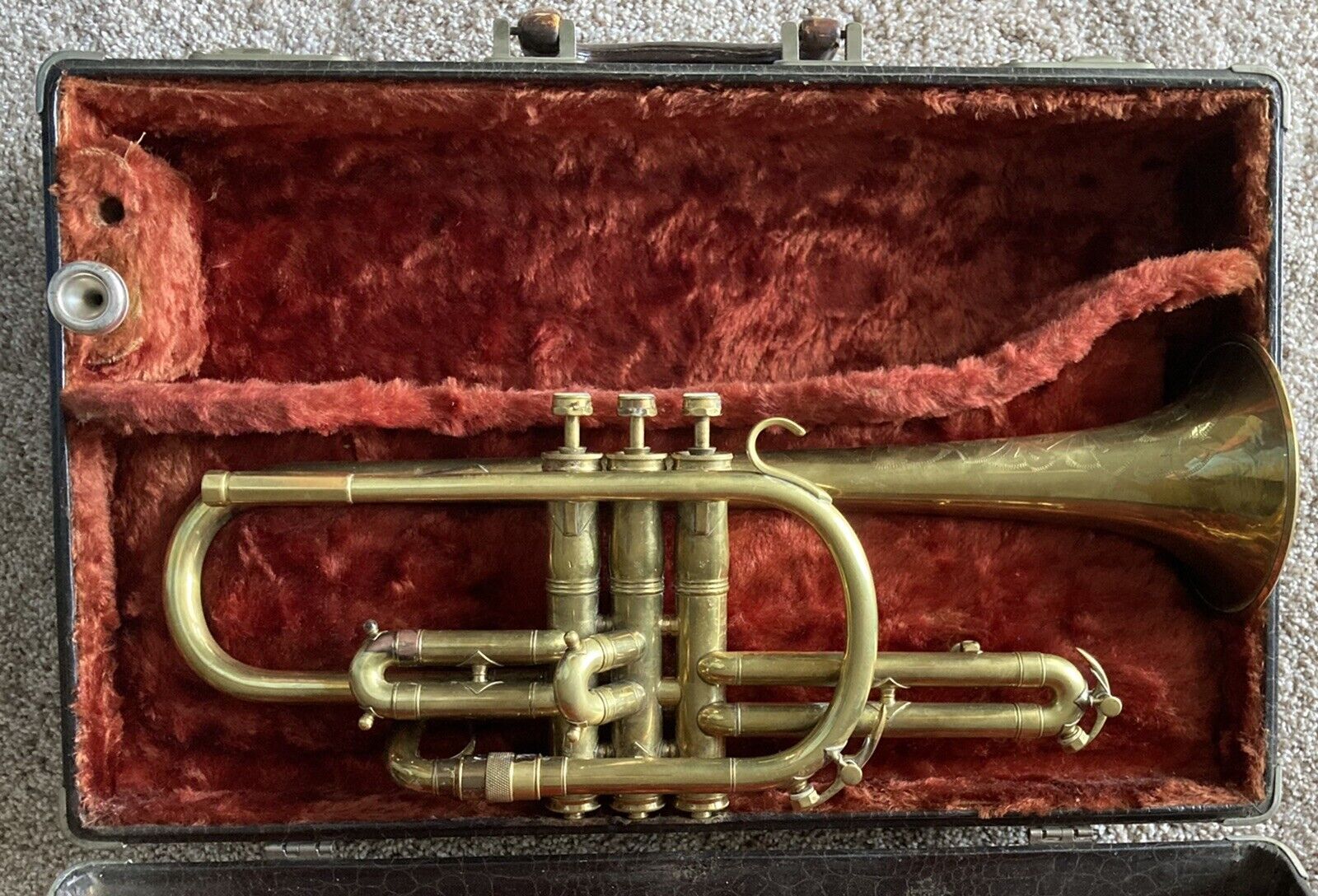 VINTAGE KING MASTER MODEL CORNET W/ CASE