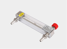 LZB -10WB Misuratore di portata rotametro in vetro per acqua/aria/gas/liquido con valvola di controllo