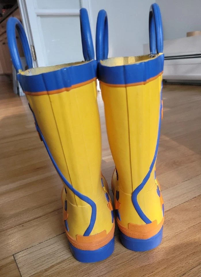 Botas de sol Lands' End infantil com rosto de sol tamanho 3 - Imagem 4 de 4