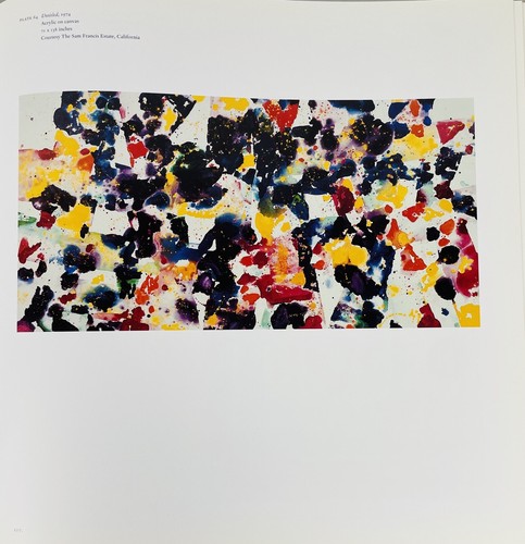 Vintage 1999 Sam Francis Paintings 1947 - 1990 William C Agee HC DJ Art MOCA LA - Imagen 2 de 17