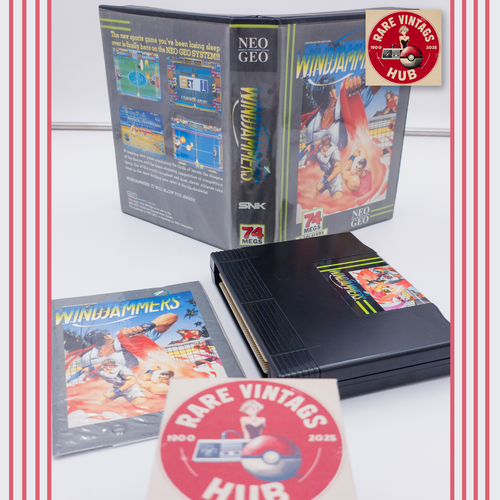 WINDJAMMERS – Neo Geo AES US ORIGINAL – Collector ULTRA RARE