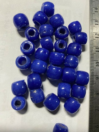 Large Hole Crow Beads and Roller Beads 9mm 7mm 5mm - Picture 43 of 96