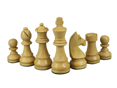 Wooden Chess Set Macassar Board 20" Weighted Ebonised German Staunton Pieces 3.7 - Picture 7 of 12