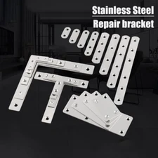 Multifunctional Stainless Steel Angle Plate Corner Brace L/T Flat Repair Bracket