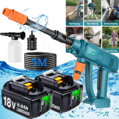 #ad 6 in 1 Cordless Car High Pressure Washer Gun Jet Water Cleaner For Makita 18V $27.99
