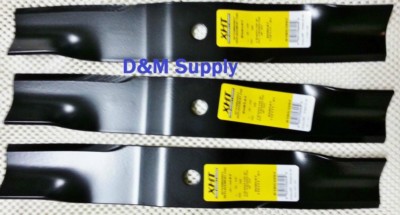 Set of 3 heavy duty Dixie Chopper 50'' mower blades A30227 ZTR Models