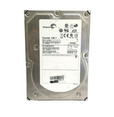 Seagate ST3146707FC 146GB 3.5 2Gbps 10KRPM Cheetah 10K.7 FC-AL Fibre Channel