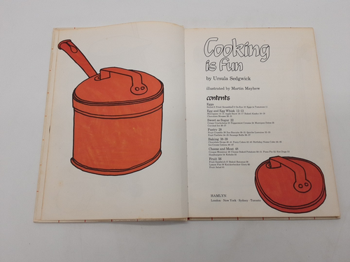 Cooking Is Fun Ursula Sedgwick 1983 Fourteenth Impression Vintage Hardback Book - Picture 6 of 8
