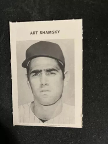 1972 Milton Bradley Game card #313 Art Shamsky New York Mets ExMt