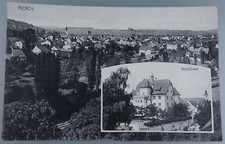Schweizer Feldpost - Foto Postkarte Aesch mit Schulhaus 1917 (101202)