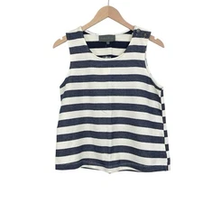 Anthropologie Sunday In Brooklyn Striped Kathleen Sleeveless Top Size Small