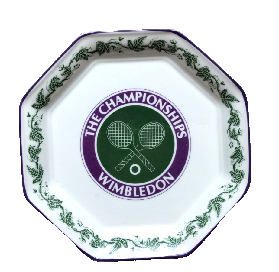 1996 Wimbledon Wedgwood Bone China Octagonal Plate