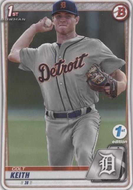 2020 Bowman Draft 1st Edition - Colt Keith #BD-54 - 1 of 1