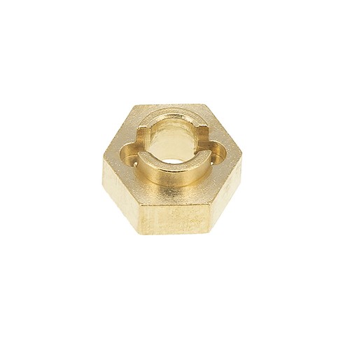 Gold Brass Hex Adapter Set for AXIAL SCX24 AXI90081 1/24 RC Crawler Car Upgrade - Picture 4 of 7