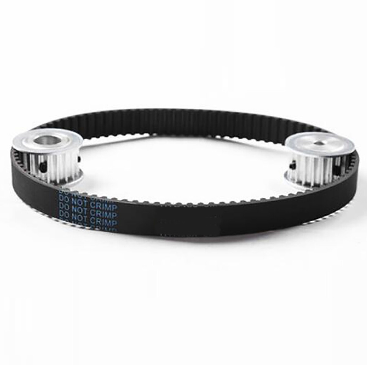 L-type Timing Belt,Width 20mm Black Rubber Ring Synchronous Belts
