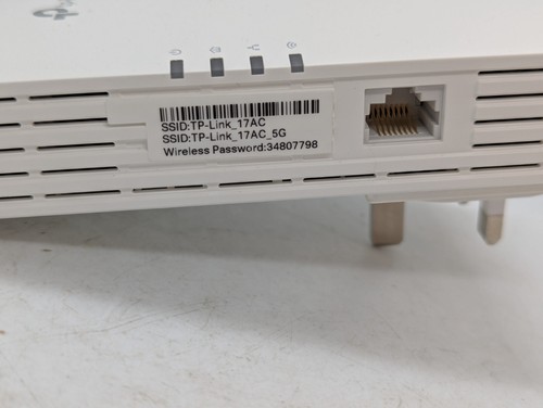 TP-Link TL-WPA7817 AV1000 powerline WiFi 6 przedłużacz AX1500 1000 Mbps POJEDYNCZA JEDNOSTKA - Zdjęcie 10 z 13