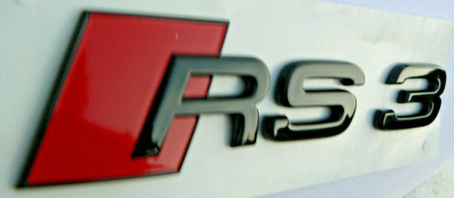 AUDI ORIGINAL RS3 inscription AUDI RS3 Embl/ème de lettrage Avant