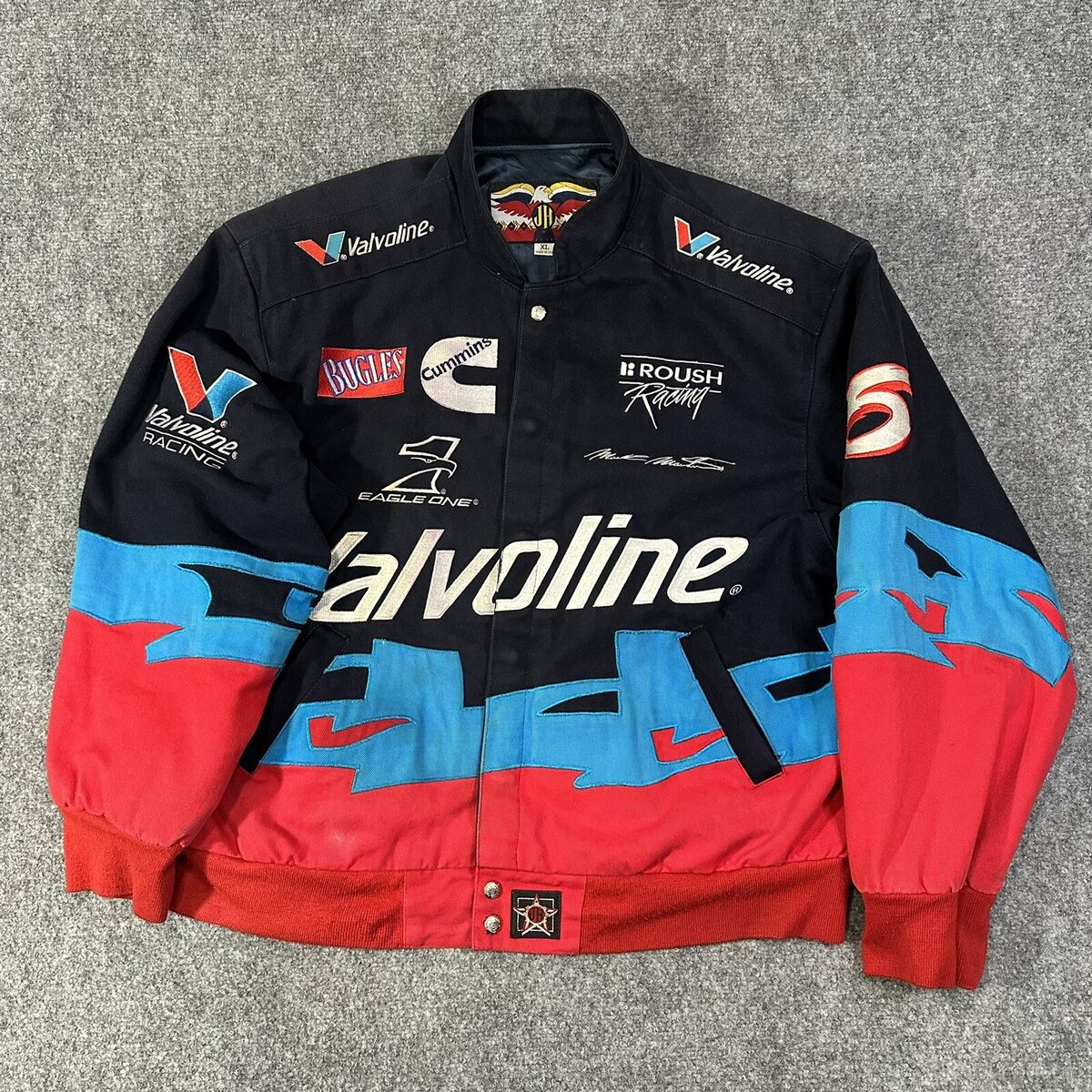 Jeff Hamilton Valvoline Cummins Racing Jacket Size XL Men's Jeff Hamilton Valvoline Cummins Racing Jacket Size XL Men's