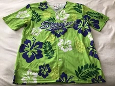 SUGARLAND SKEETERS S/S BUTTON PROMO JERSEY ADULT - XL New No Tags Space Cowboys