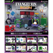 RE-MENT EVANGELION ROOM Collection Complete Set Japan